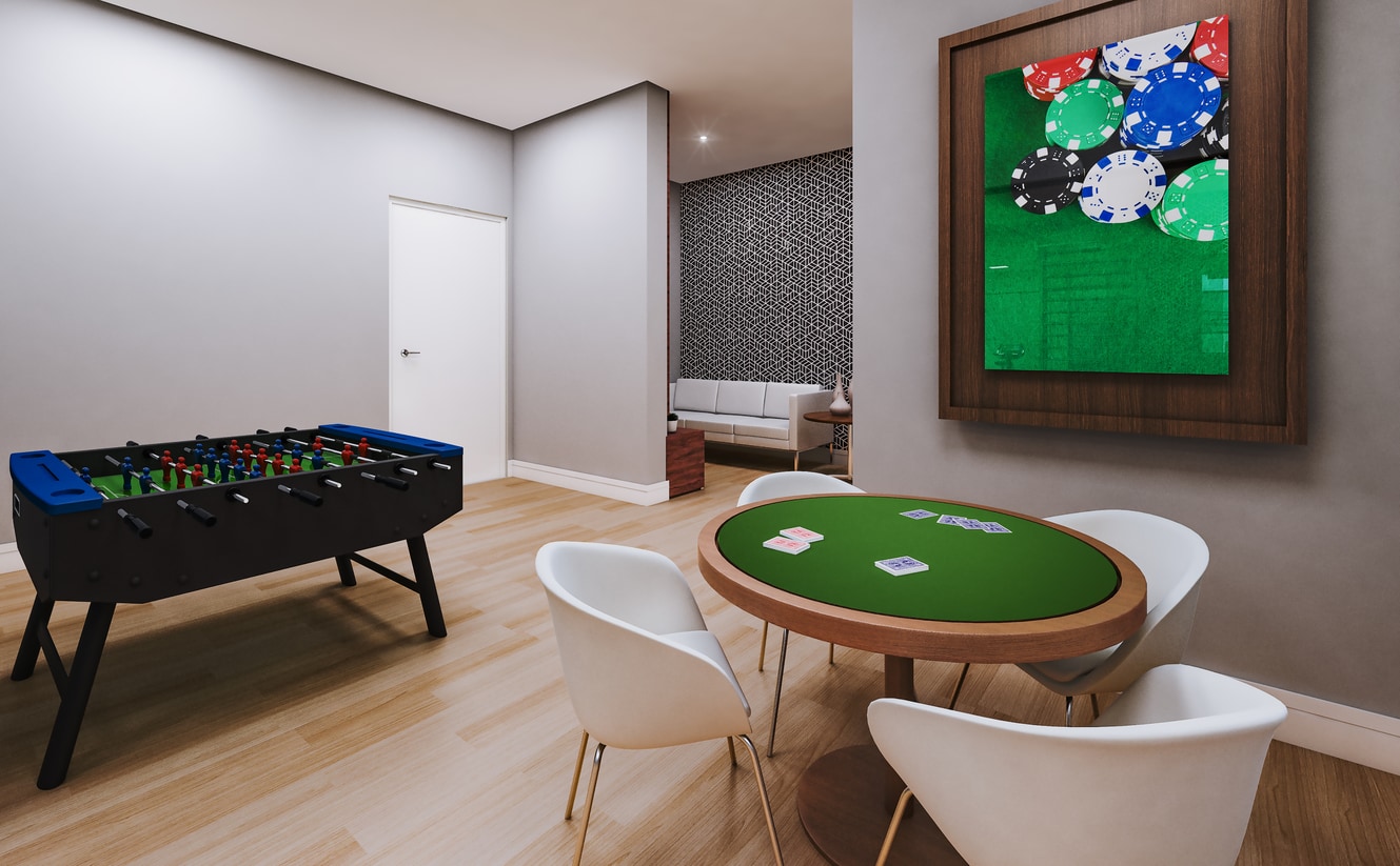 Sala de Jogos do Residencial Piemonte